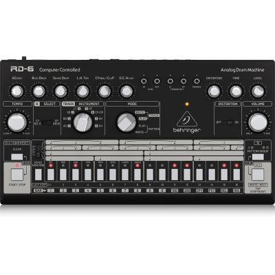 2. Behringer RD-6-BK rhythm/drum machine