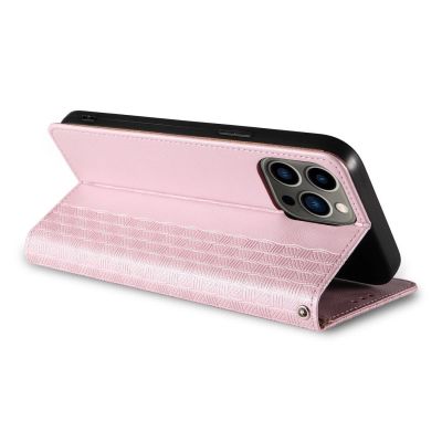 11. Magnet Strap Case for Samsung Galaxy S23+ Flip Wallet Mini Lanyard Stand Pink