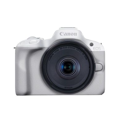 6. Canon EOS R50, White + RF-S 18-45mm F4.5-6.3 IS STM Kit Mirrorless camera 24.2 MP CMOS 6000 x 4000 px White