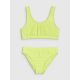 5. Girls' two-piece swimsuit 4F JUNIOR 4FJWMM00UBKSF027-45S
