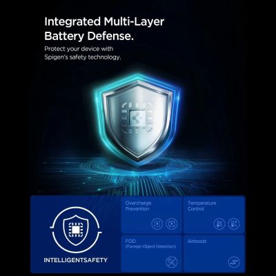 8. Spigen EF151MS Essential MagSafe 15W Wireless Charger - Black