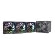 Seasonic MagFlow ARGB Computer Case Fan 12cm Black 3 pcs.