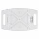 5. Rectangular shower stool with adjustable height