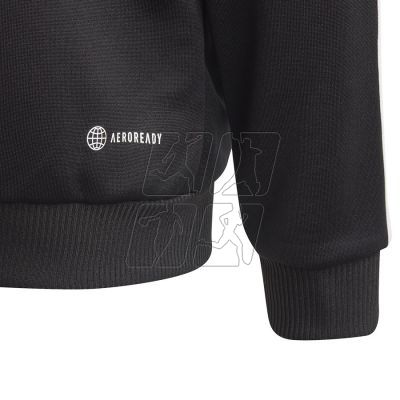 5. Sweatshirt adidas Tr-Es 3 Stripes Full-Zip Hoody Jr HY1102