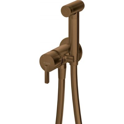 DEANTE SILIA BQS C34M concealed bidet tap with bidet shower head, Copper