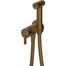 DEANTE SILIA BQS C34M concealed bidet tap with bidet shower head, Copper