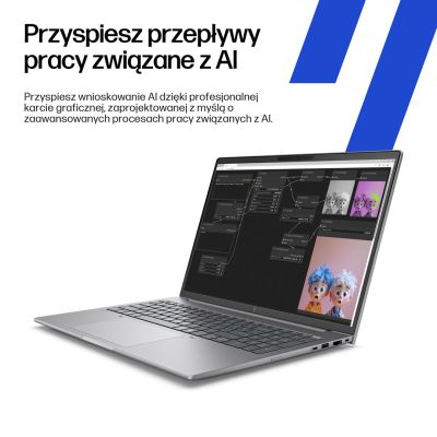 10. HP ZBook 8 G1ak 14 Ryzen AI 7 PRO 350 14.0"WUXGA IPS 400nits AG 16GB DDR5 5600 SSD1TB Radeon 860M Cam IR 5 MPx 62Wh W11Pro 3Y OnSite