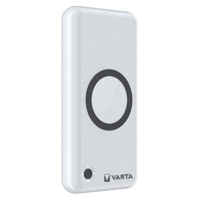 5. Varta 57909 101 111 Power Bank Lithium Polymer (LiPo) 20000 mAh Wireless Charging White