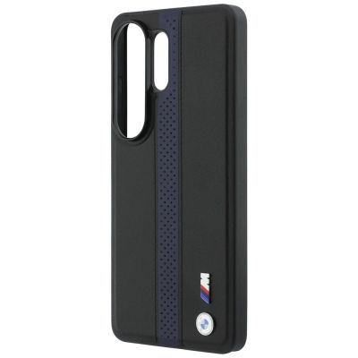 6. BMW Perforated Stripe Logo MagSafe Case for Samsung Galaxy S26 Ultra - Blue