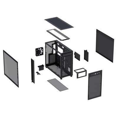 12. Asus PRIME AP303 TG BLACK Case