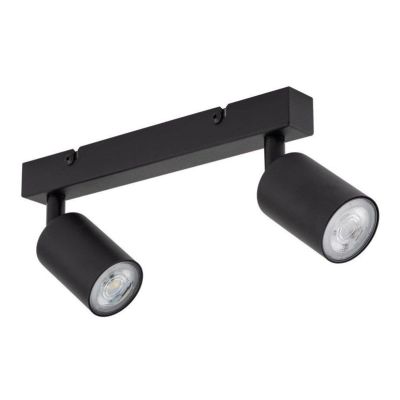LAMP SPOT LIGHT TOP GU10 2X10W BK