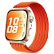 Tech-Protect Nylon Strap for Huawei Watch Fit 3 / 4 / 4 Pro / 5 / 5 Pro - Orange