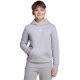 12. adidas Essentials Hoodie for kids gray JV9995