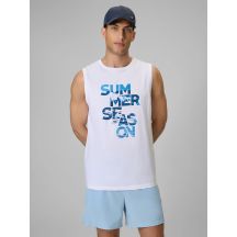 Men's sleeveless shirt 4F 4FWSS26TSLEM269-10S