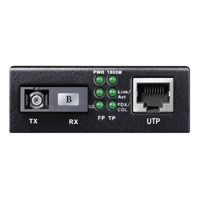 2. Cudy MC100GSB-60B Network Converter 1000 Mbit/s Multifunctional Single Black