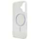 7. Guess IML Glitter Circle MagSafe iPhone 16 Case - Clear
