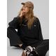 3. Women's loose sweatshirt with print 4F 4FKAW26TSWSF3185-20S
