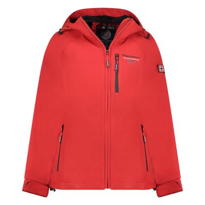 2. Geographical Norway TACER DB RED LADY 009 Women’s Softshell Jacket (WY9183F/GN-RED)