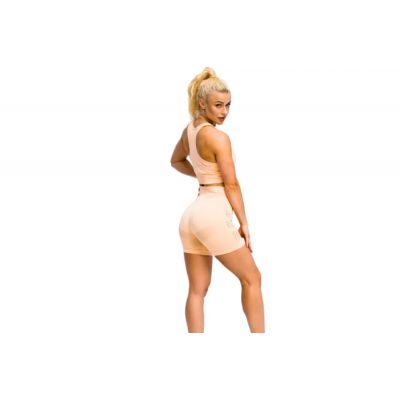 3. GymHero California Cute Shorts in Peach