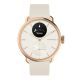 Withings ScanWatch 2 Hybrid Watch - Stainless Steel - Hybrid Smartwatch with Strap - Fluoroelastomer - Wrist Size: 146-211mm - Solid Color - Bluetooth - 34.6g - Sand