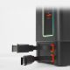 5. SBS Power Dock 6-in-1 with MagSafe, Stand, and USB-C Cables 65W – Black