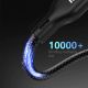 3. Apple Watch Dudao A12Max+ PD 100W 3in1 Charger Cable: USB-C Lightning 1.2m - Black