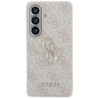 3. Guess 4G Big Metal Logo Case for Samsung Galaxy S26 - Pink