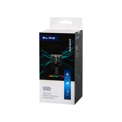 4. BLOW STUDIO MICROPHONE WITH LED STAND