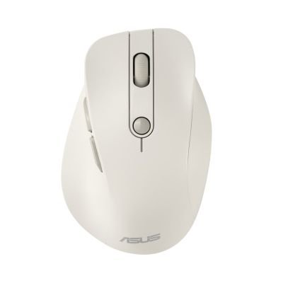 8. ASUS MD105 Wireless Mouse Milky White 2400DPI Dual-mode wireless 2.4 GHz and Bluetooth