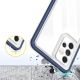 6. Clear 3in1 Case for Samsung Galaxy A73 Frame Cover Gel Blue
