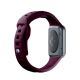 7. 3mk Silicone Watch Strap for Apple Watch 42 / 44 / 45 / 49 mm - Burgundy