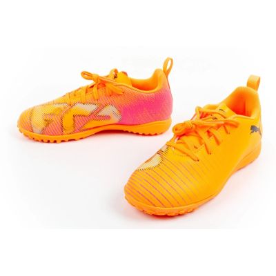 7. Puma Future 8 Play TT children's turf sports shoes, orange