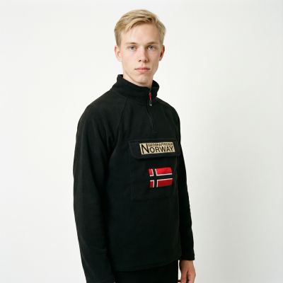 2. Geographical Norway Tymclass HZ W WW3180F/GNO Black sweatshirt