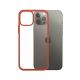 2. PanzerGlass Mandarin Clear Case for iPhone 12 / 12 Pro - Clear Red