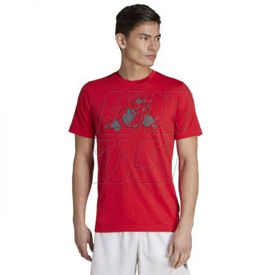 4. adidas Train Essentials Seasonal Training Graphic T-shirt M IJ9604