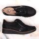 9. Filippo W PAW467 black leather wedge shoes