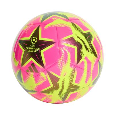 2. adidas UCL Club 26/27 League Stage Pink and Yellow KE9760 Football