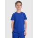 Boy's regular plain T-shirt 4F 4FJRAW25TTSHM3260-36S