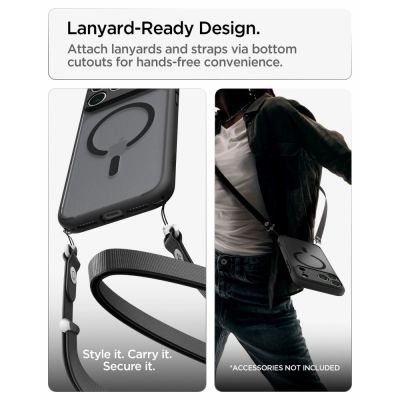 10. Spigen Ultra Hybrid MagSafe case for iPhone 18 Pro / 17 Pro - frost black