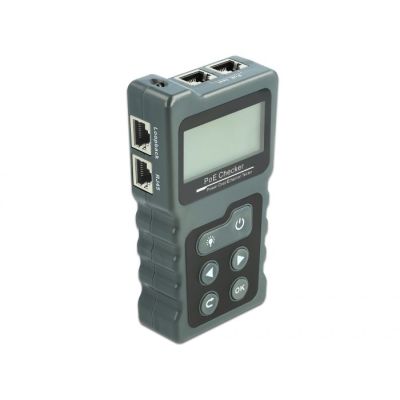 3. Delock LCD Cable Tester RJ45 / PoE / DC - Network Testing Set