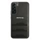 3. AMG Leather Debossed Lines case for Samsung Galaxy S22+ - black
