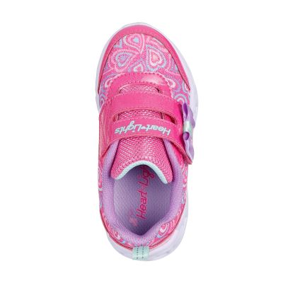 3. Skechers Kids' Casual Shoes HEART LIGHTS BOOGIE LAND 303258N HPMT