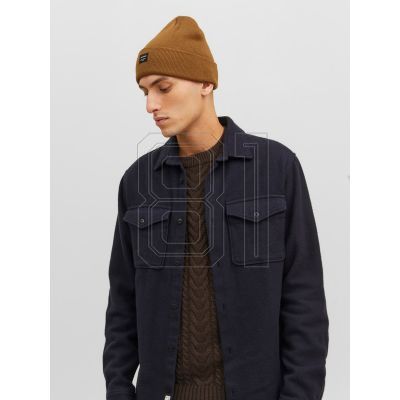 8. Jack & Jones Jacdna Beanie Noos M 12092815 brown