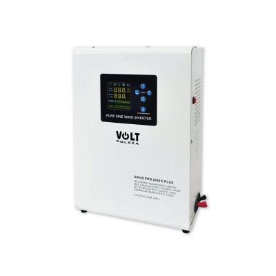 VOLT POLSKA SINUSPRO 2600 E PLUS 24/230 V Inverter (1800/2600 W) [AGM, GEL, LiFePO4]