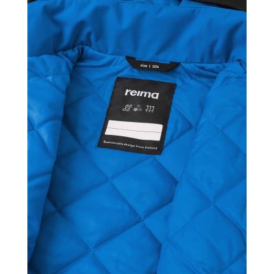 5. Reima Reimatec Jacket Symppis children's raincoat, blue, waterproof (5100045B-6590)