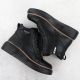 14. Black Women’s Leather Wedge Ankle Boots Filippo DBT6452