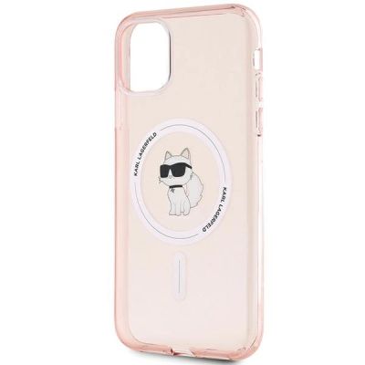 6. Karl Lagerfeld IML Choupette MagSafe case for iPhone 11 / Xr - pink