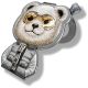 4. Nimmy Cool&Cute 2.0 Bear Magnetic Pendant - Gray