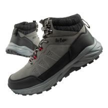 Lee Cooper men's winter hiking boots, insulated, ankle boots, gray