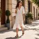 7. Women's black elastic strap sandals S.Barski KV61-6051
